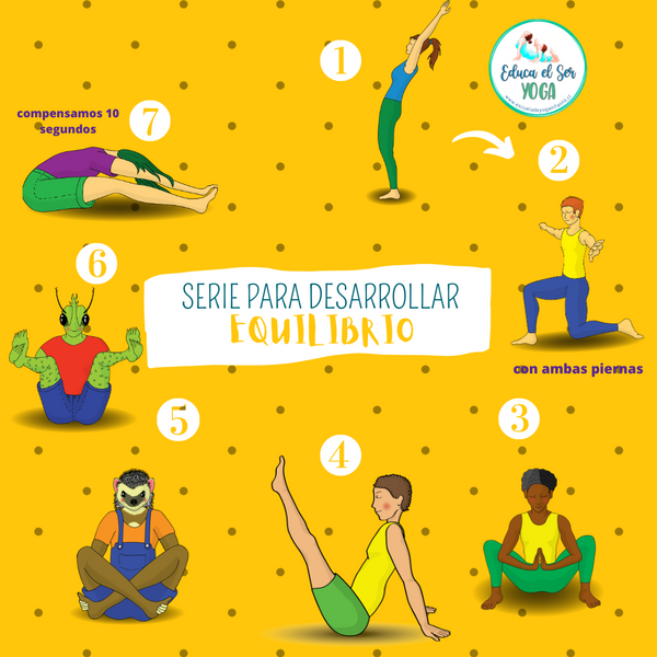 SERIE PARA DESARROLLAR EQUILIBRIO
