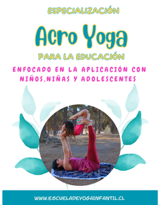 Especialización Acro Yoga en la educación